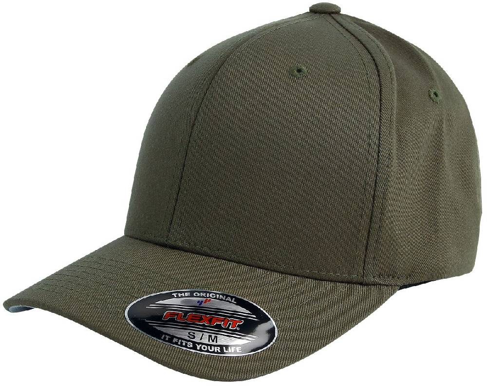 EMP "Wooly Combed" Cap oliv von Flexfit