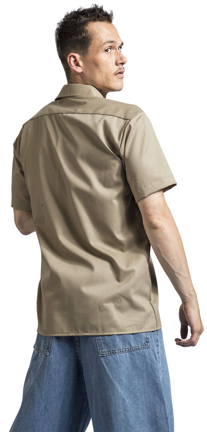 EMP "Work Shirt" Kurzarmhemd Khaki Von Dickies