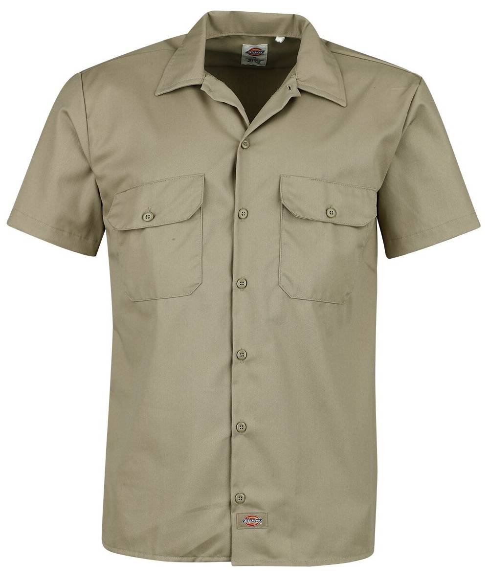 EMP "Work Shirt" Kurzarmhemd khaki von Dickies