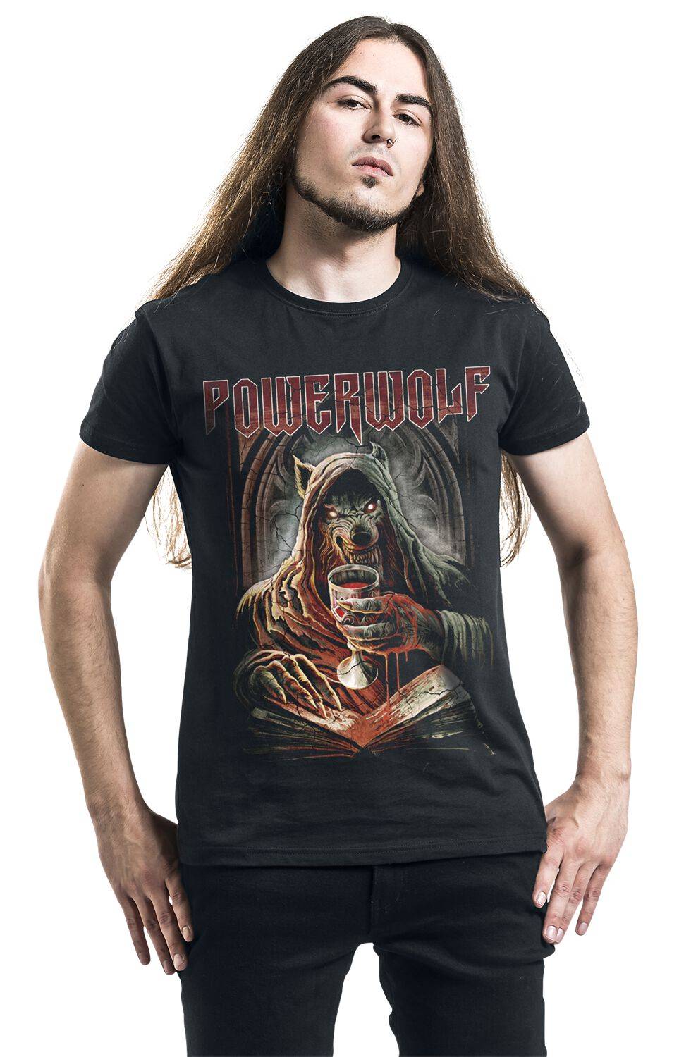 EMP "Your Blood" T-Shirt Schwarz Von Powerwolf