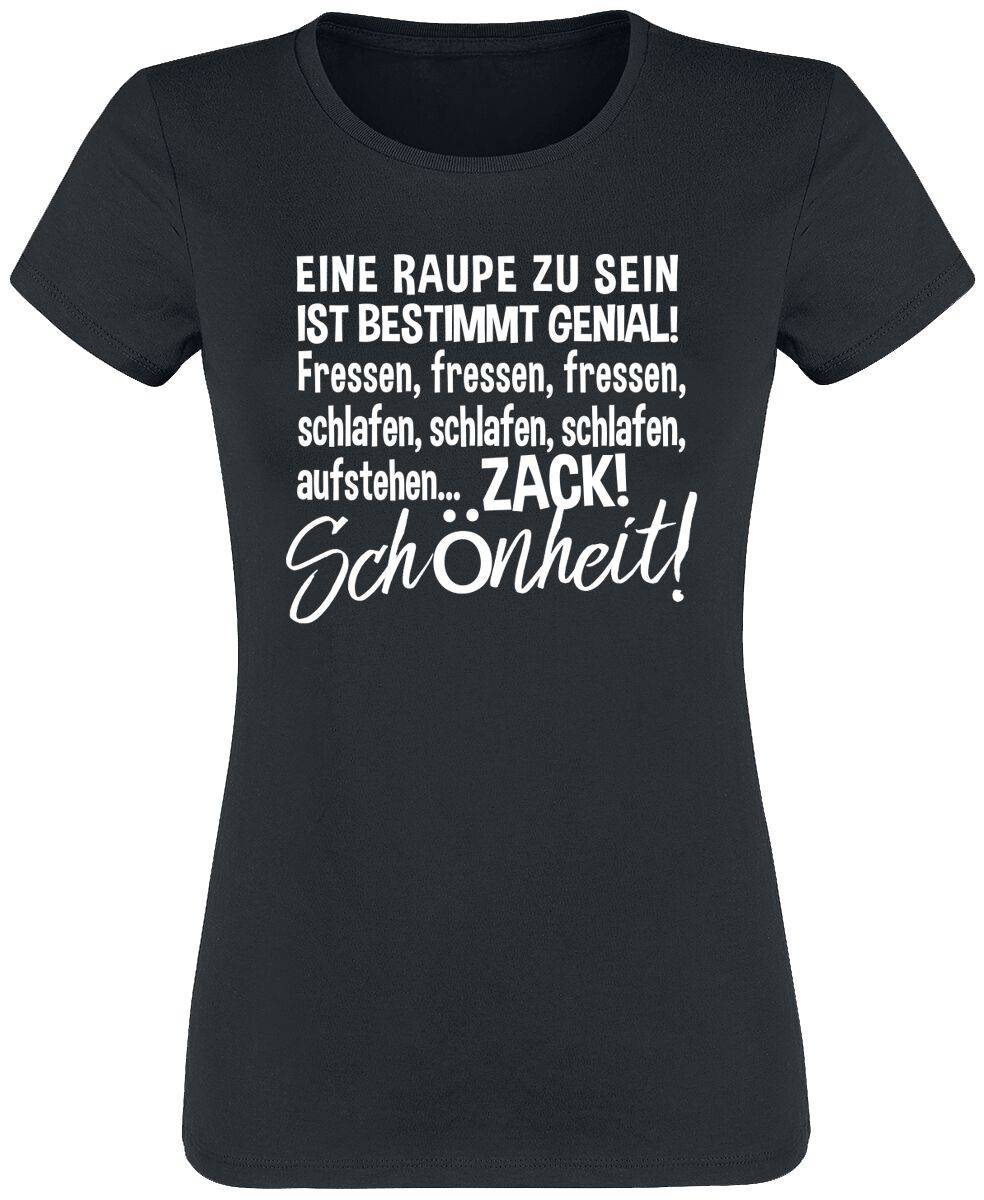 EMP "Zack! Schönheit!" T-Shirt schwarz von Sprüche