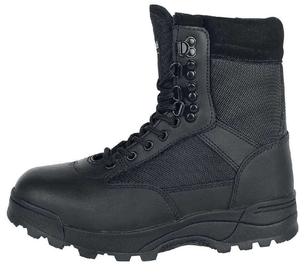 EMP "Zipper Tactical" Boot Schwarz Von Brandit