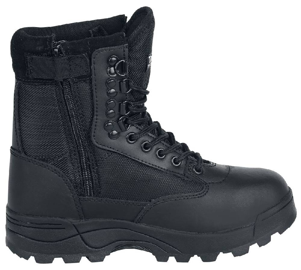 EMP "Zipper Tactical" Boot Schwarz Von Brandit
