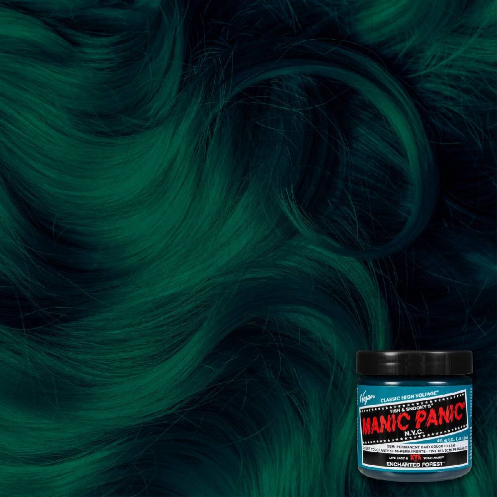 EMP "Enchanted Forest - Classic" Haar-Farben Grün Von Manic Panic