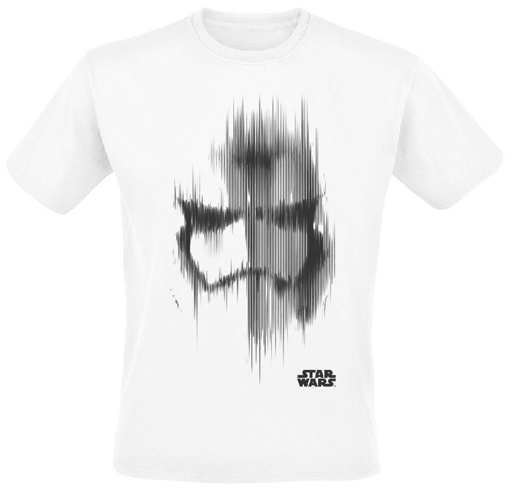 EMP "Episode 7 - Das Erwachen der Macht - Blurred Lines Trooper" T-Shirt weiß von Star Wars