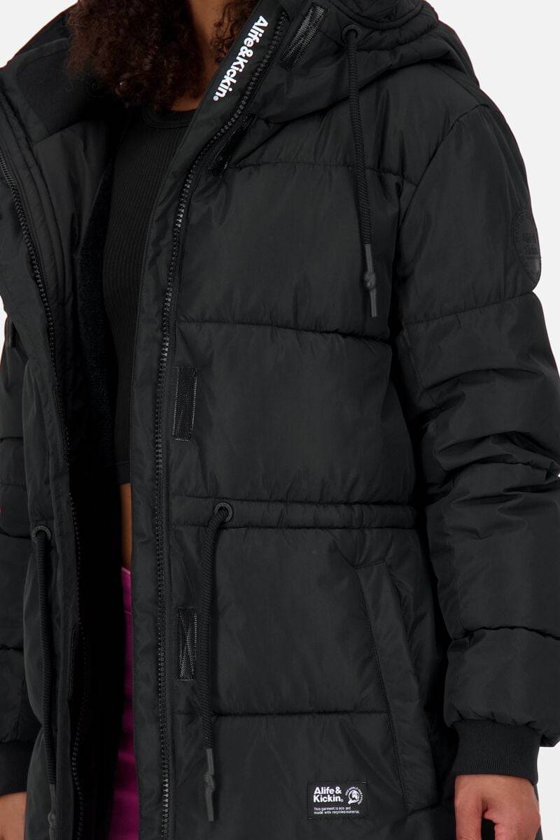 EMP "ErinAK A Puffer Jacket" Winterjacke Schwarz Von Alife And Kickin