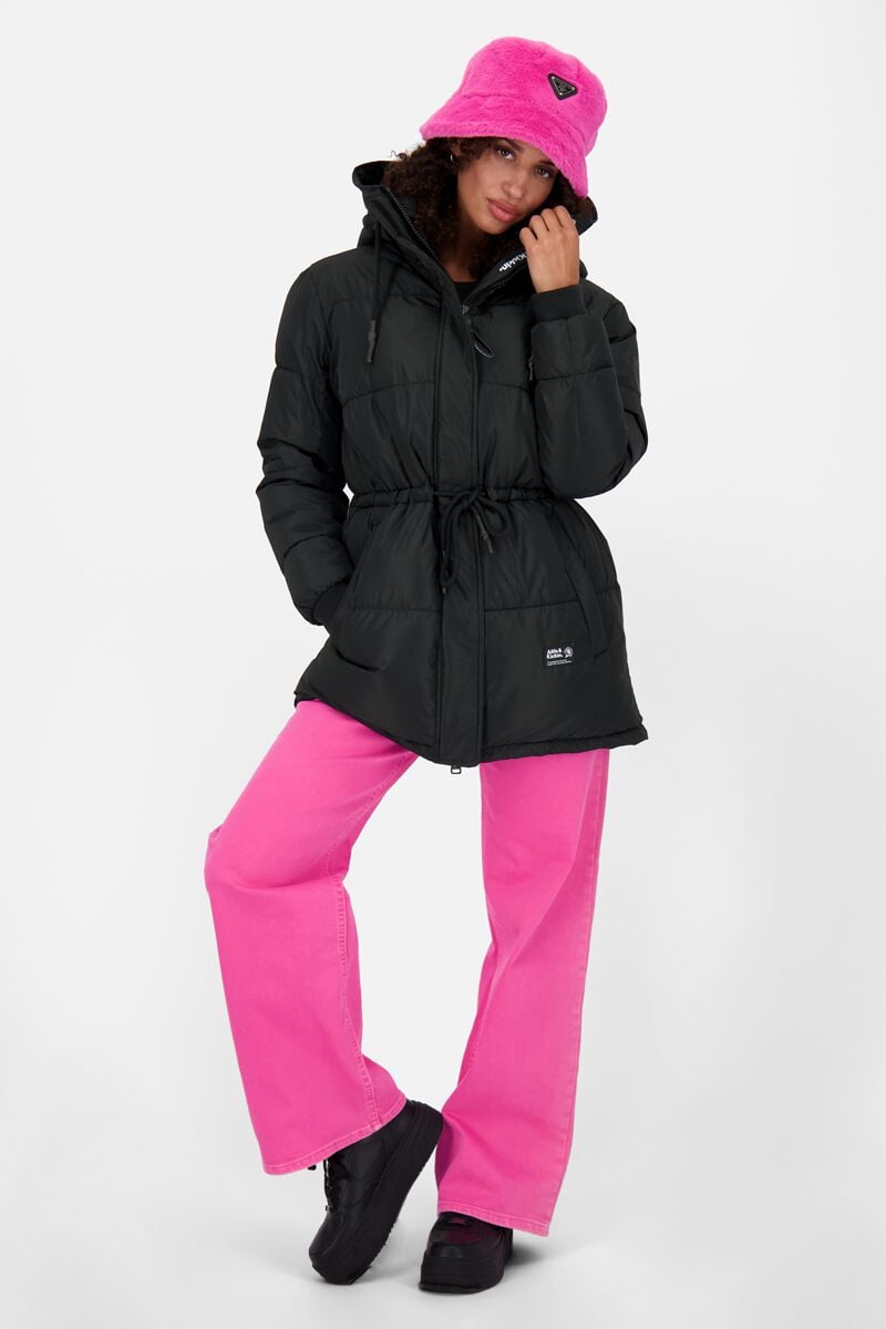 EMP "ErinAK A Puffer Jacket" Winterjacke Schwarz Von Alife And Kickin