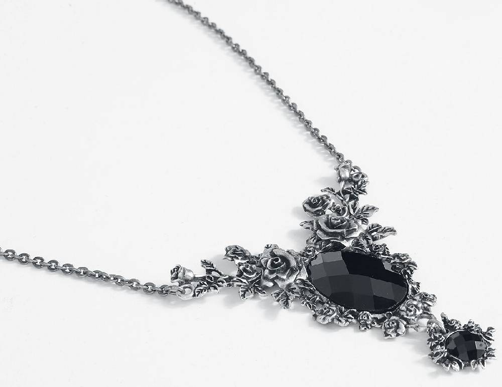 EMP "Eternity Thorn Necklace" Halskette Schwarz/silberfarben Von Killstar