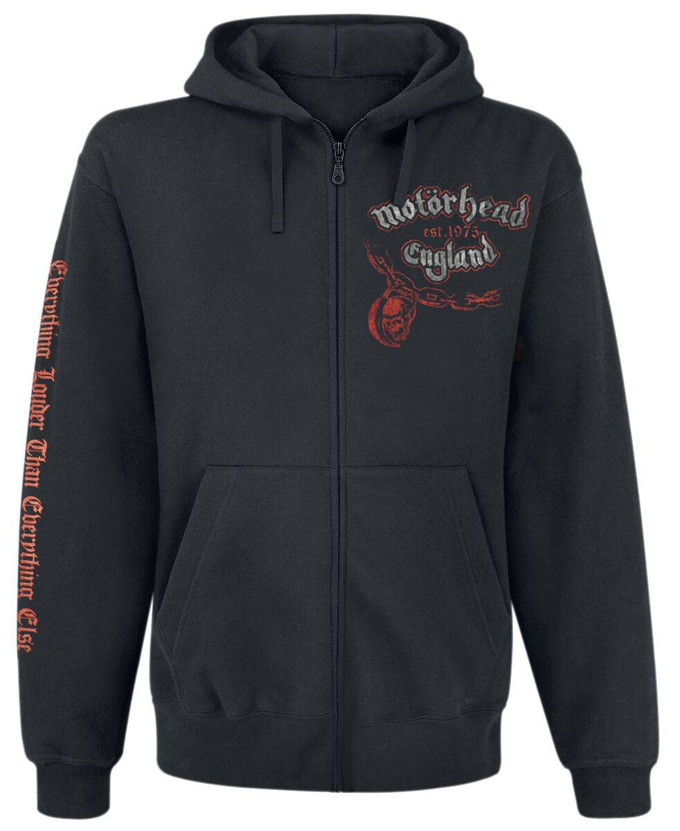 EMP "Everthing Louder" Kapuzenjacke schwarz von Motörhead