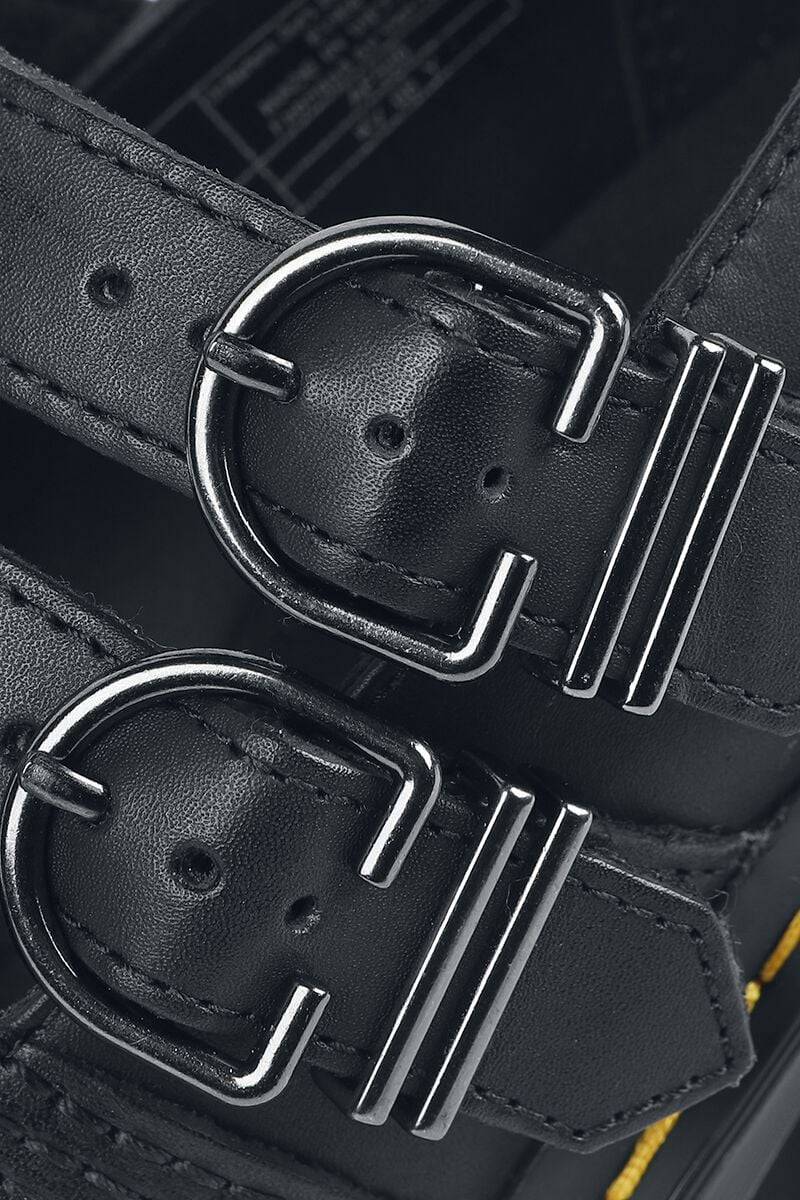 EMP "Eviee - Black Sendal" Sandale Schwarz Von Dr. Martens