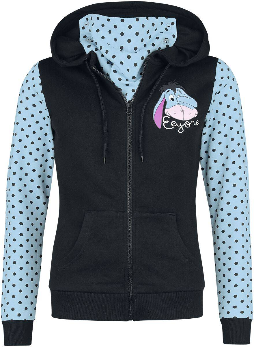EMP "Eyeore" Kapuzenjacke schwarz/blau von Winnie The Pooh