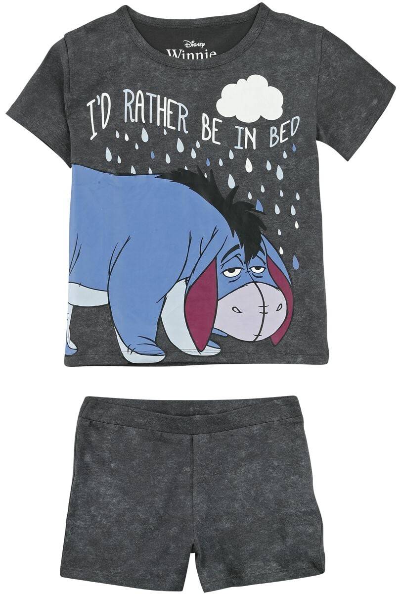 EMP "Eyeore" Kinder-Pyjama dunkelgrau von Winnie The Pooh