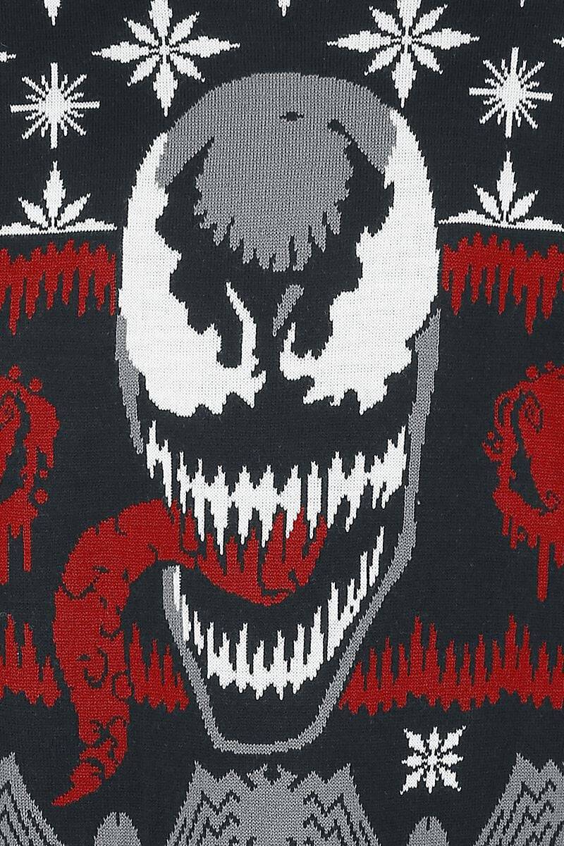EMP "Face" Weihnachtspullover Multicolor Von Venom (Marvel)