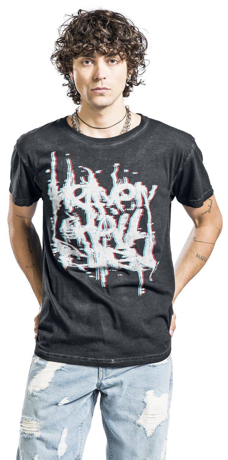 EMP "Fake 3D Logo" T-Shirt Anthrazit Von Heaven Shall Burn