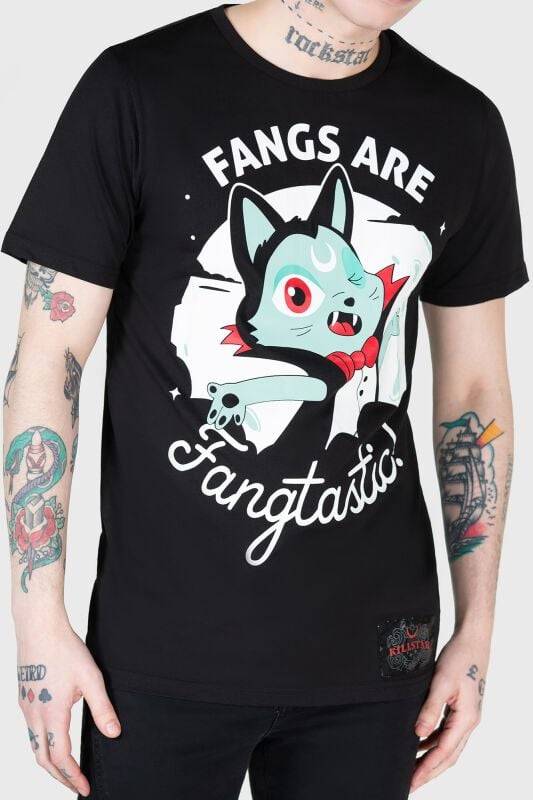 EMP "Fangtasy T-Shirt" T-Shirt Schwarz Von THE VAMPURR By KILLSTAR