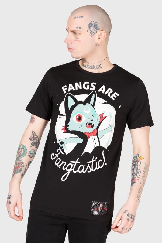 EMP "Fangtasy T-Shirt" T-Shirt Schwarz Von THE VAMPURR By KILLSTAR