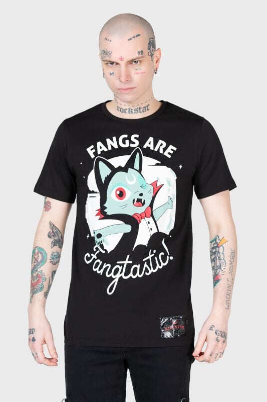 EMP "Fangtasy T-Shirt" T-Shirt schwarz von THE VAMPURR by KILLSTAR