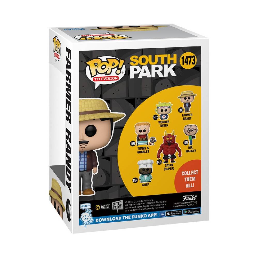 EMP "Farmer Randy Vinyl Figur 1473" Funko Pop! Multicolor Von South Park