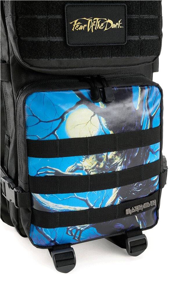 EMP "Fear Of The Dark - Cooper Large" Rucksack Schwarz Von Iron Maiden
