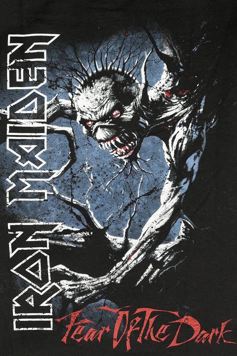 EMP "Fear Of The Dark" Kapuzenjacke Schwarz Von Iron Maiden