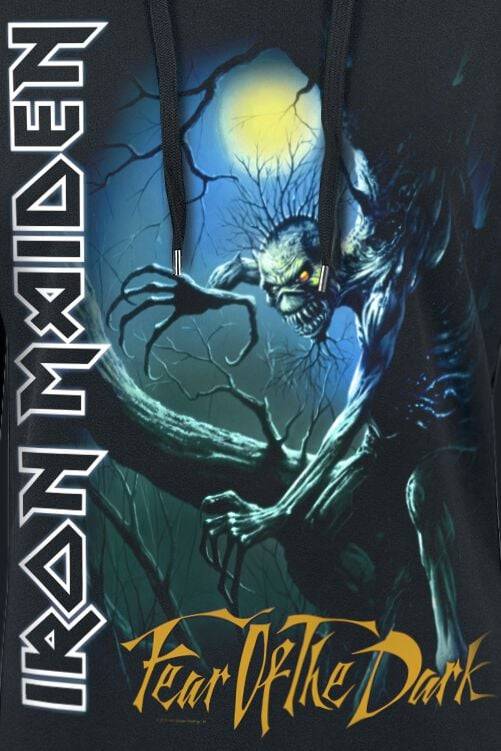 EMP "Fear Of The Dark" Kapuzenpullover Schwarz Von Iron Maiden