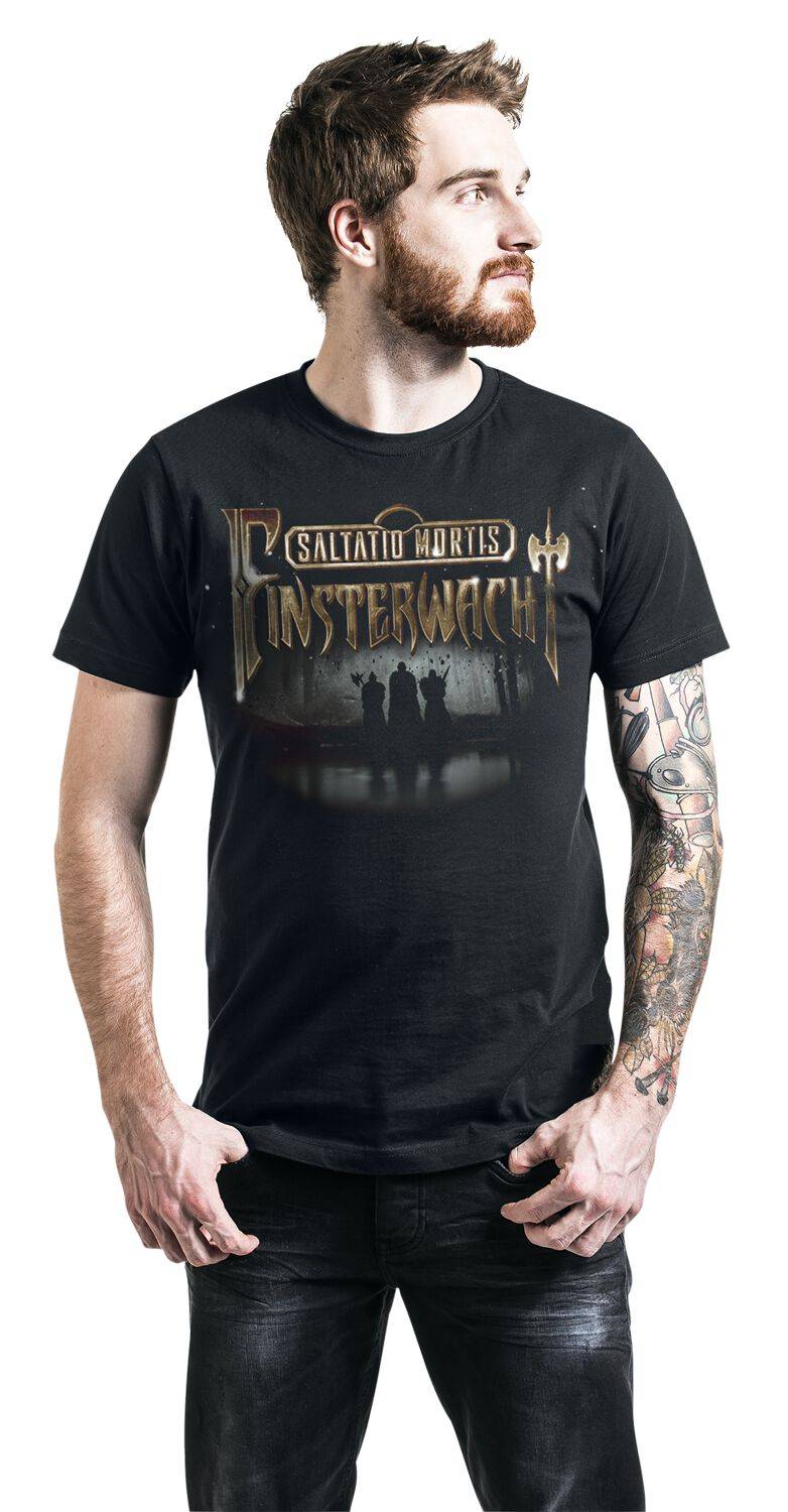 EMP "Finsterwacht" T-Shirt Schwarz Von Saltatio Mortis