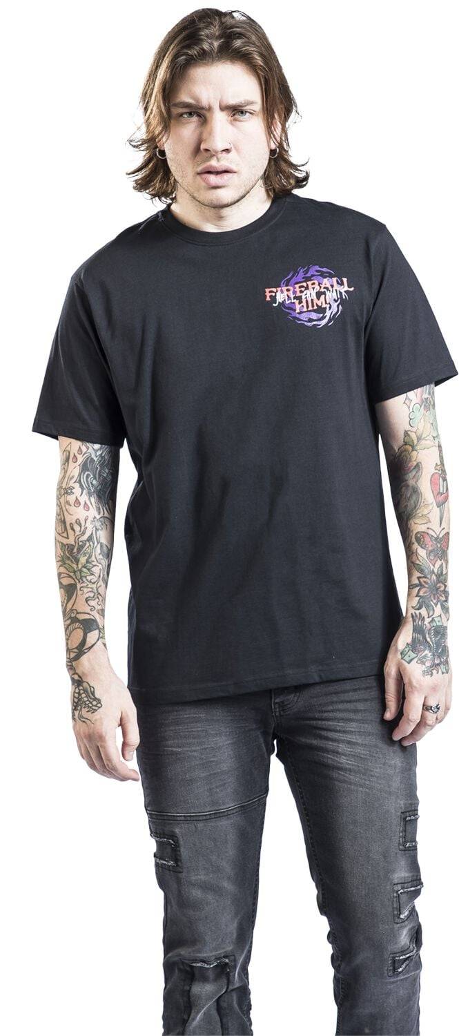 EMP "Fireball Him" T-Shirt Schwarz Von Stranger Things