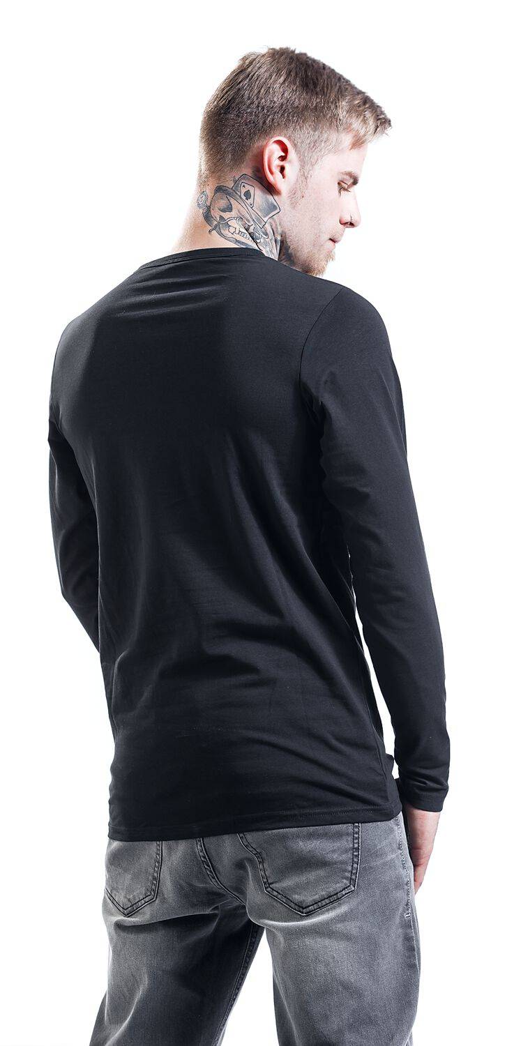 EMP "Fitted Stretch" Langarmshirt Schwarz Von Urban Classics