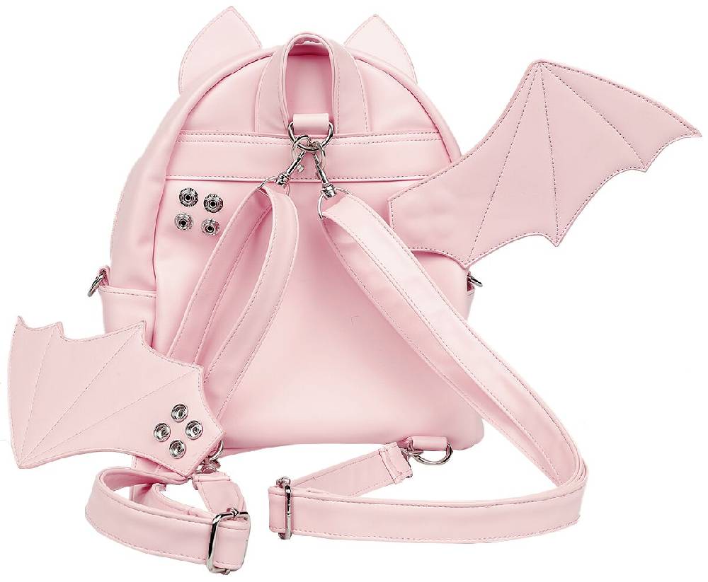 EMP "Fledermaus" Mini-Rucksack Pink Von Banned Alternative