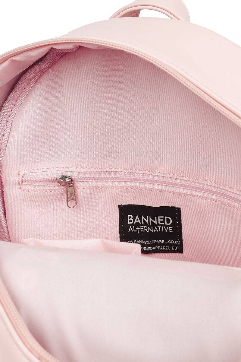 EMP "Fledermaus" Mini-Rucksack Pink Von Banned Alternative