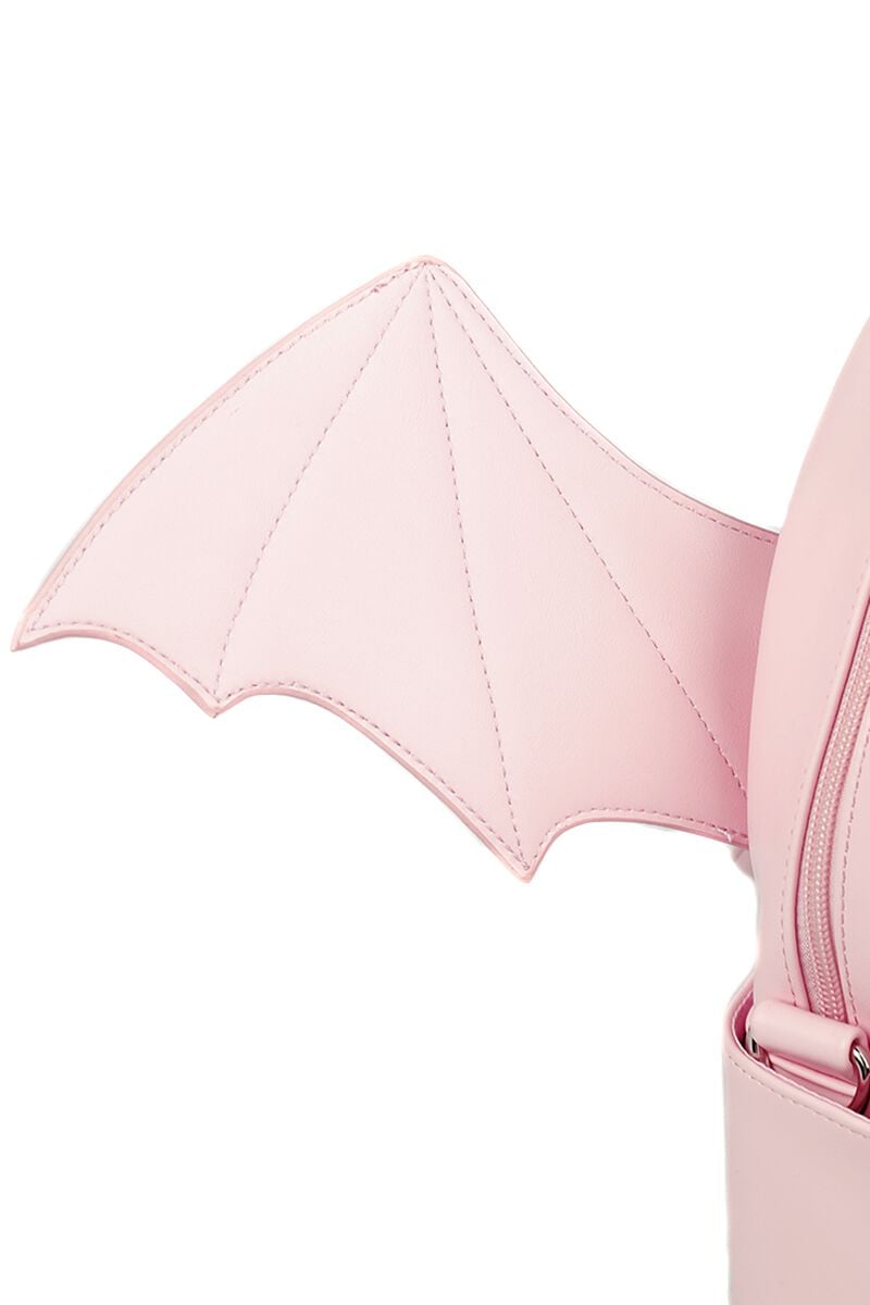 EMP "Fledermaus" Mini-Rucksack Pink Von Banned Alternative