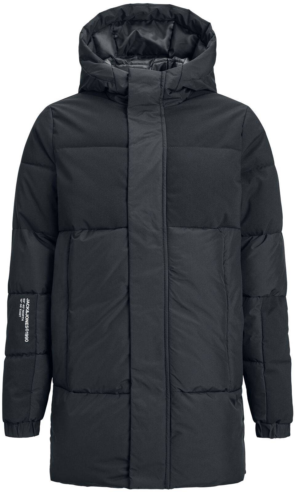 EMP "Force Puffer" Jacke schwarz von Jack & Jones Junior