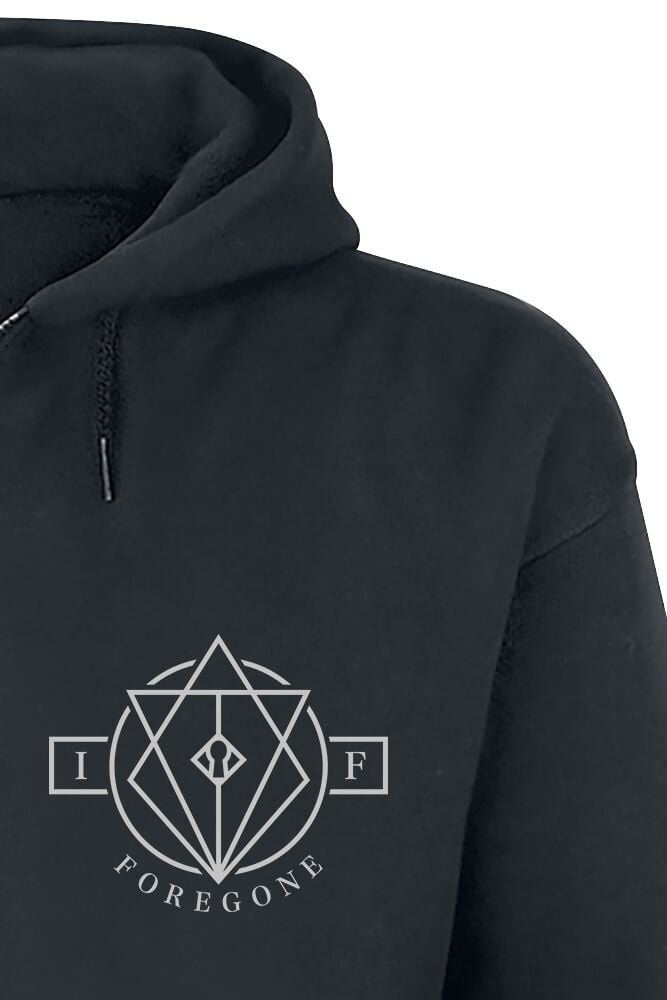 EMP "Forgone Cover" Kapuzenjacke Schwarz Von In Flames