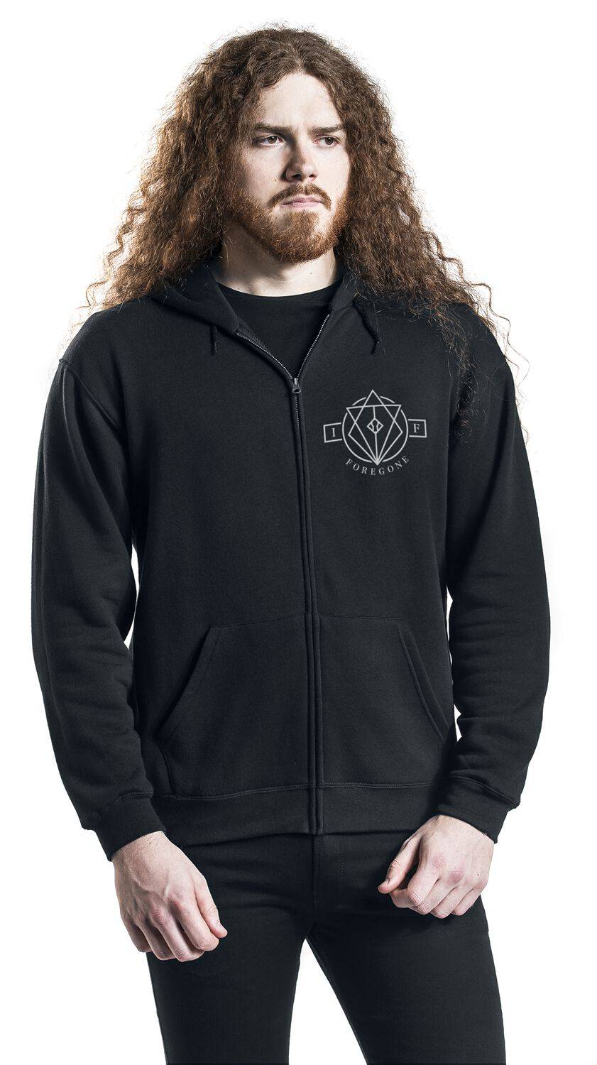 EMP "Forgone Cover" Kapuzenjacke Schwarz Von In Flames
