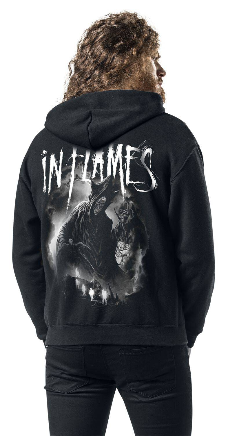 EMP "Forgone Cover" Kapuzenjacke Schwarz Von In Flames