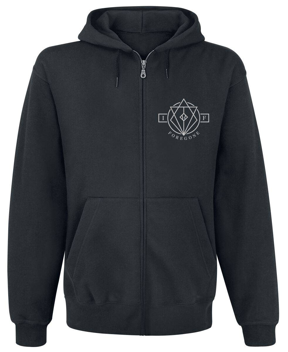 EMP "Forgone Cover" Kapuzenjacke schwarz von In Flames