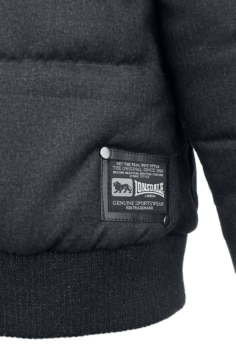 EMP "Fox Hill" Winterjacke Anthrazit Von Lonsdale London