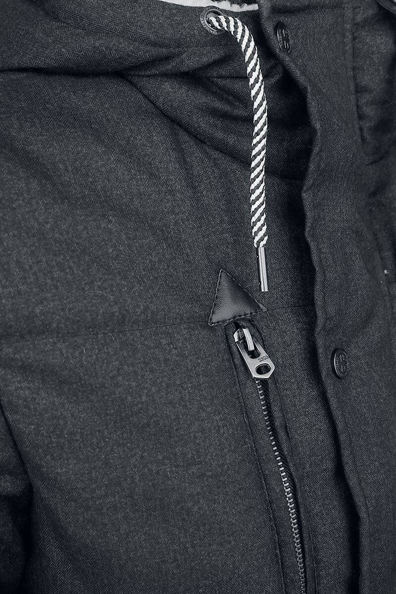 EMP "Fox Hill" Winterjacke Anthrazit Von Lonsdale London