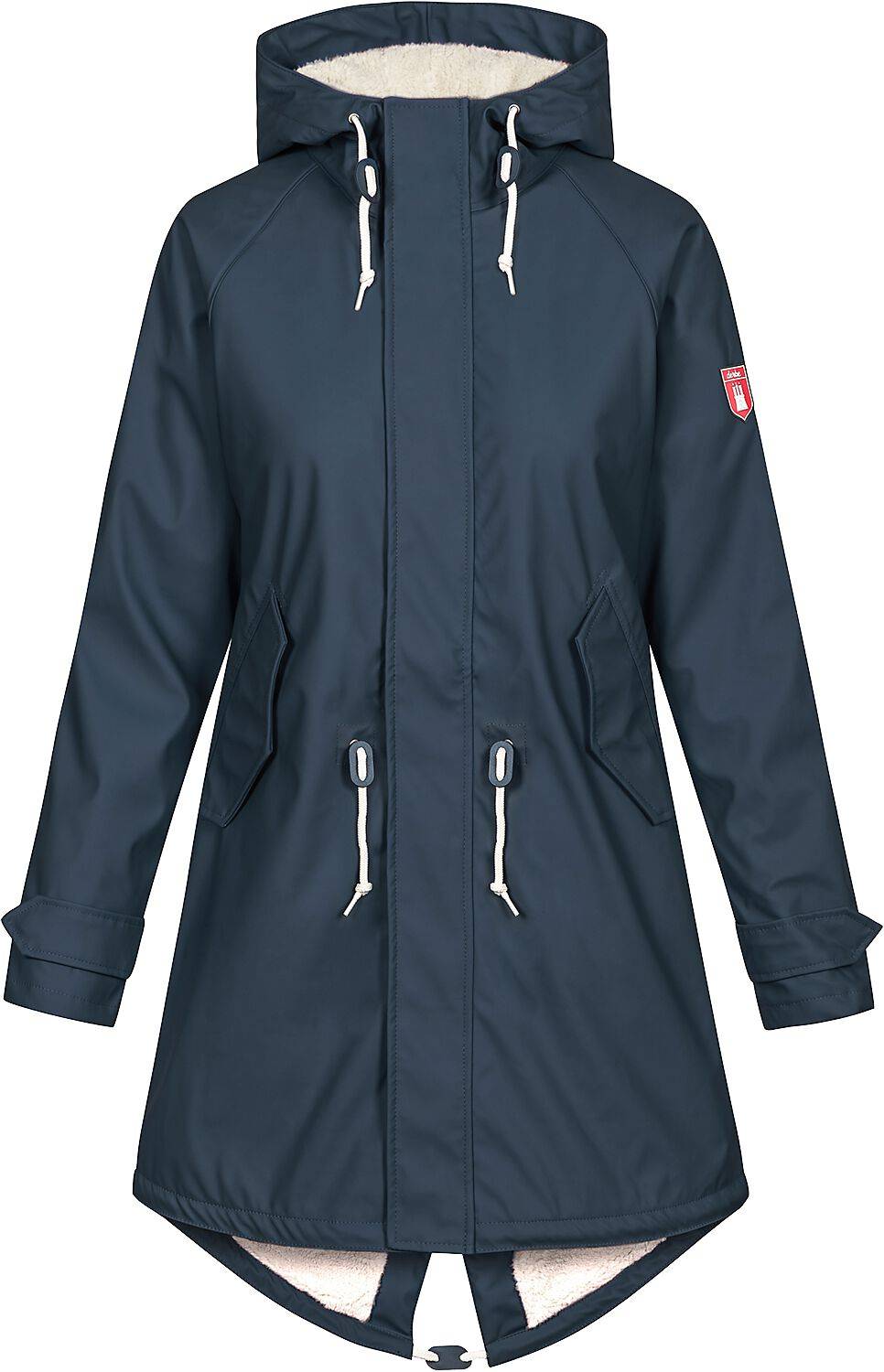 EMP "Friese Tidaholm" Wintermantel navy/weiß von Derbe Hamburg