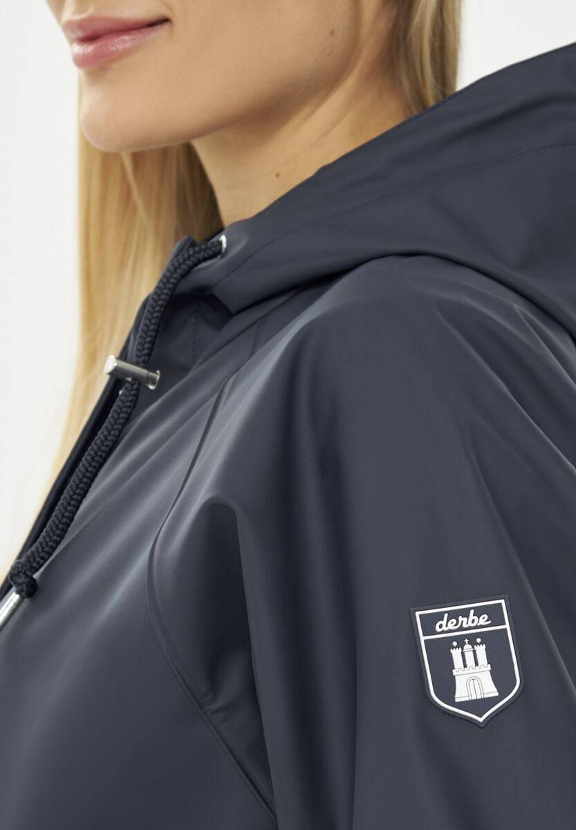 EMP "Friese Traveby" Regenmantel Blau Von Derbe Hamburg