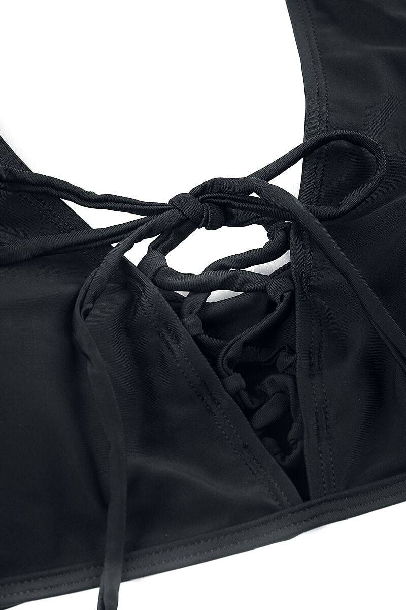EMP "Front Laced Bikini" Badeanzug Schwarz Von Forplay