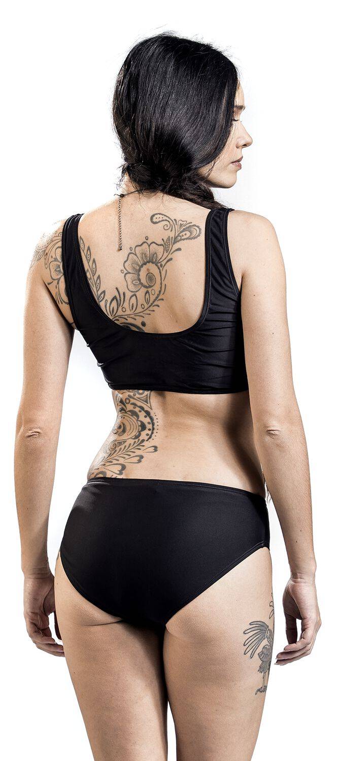 EMP "Front Laced Bikini" Badeanzug Schwarz Von Forplay