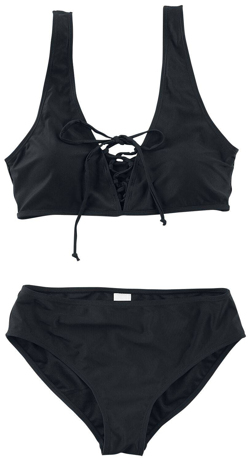 EMP "Front Laced Bikini" Badeanzug schwarz von Forplay