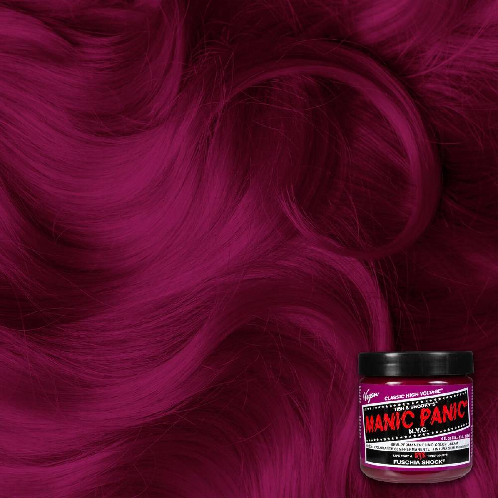 EMP "Fuchsia Shock - Classic" Haar-Farben Fuchsia Von Manic Panic