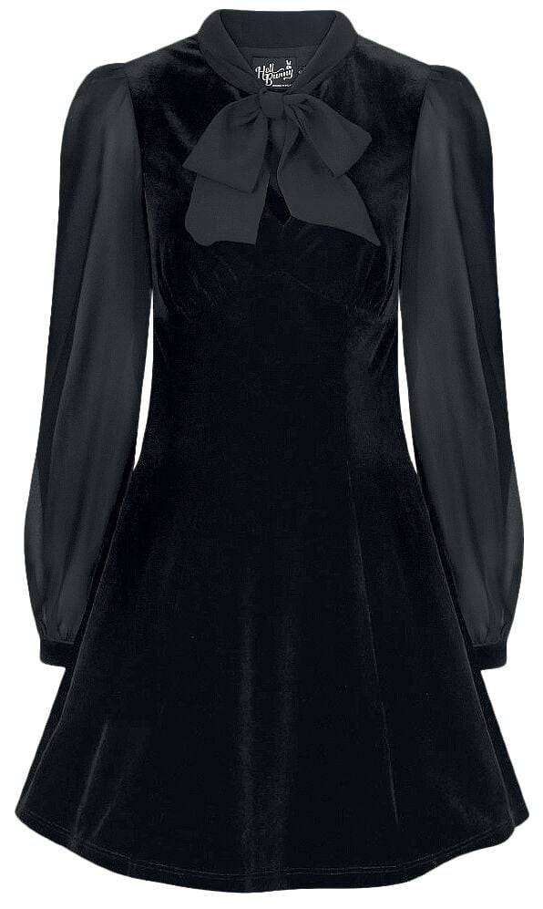 EMP "Gabriella Mini Dress" Kurzes Kleid schwarz von Hell Bunny