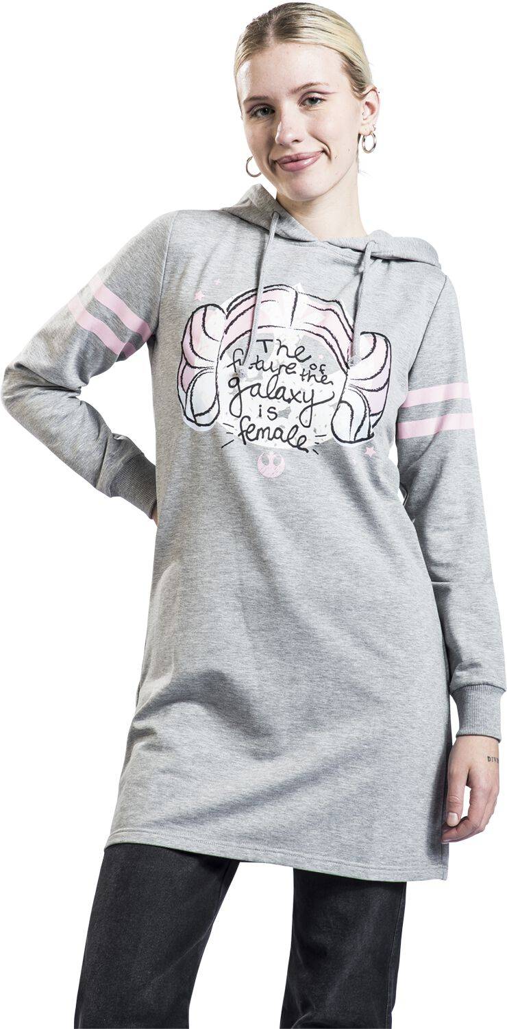 EMP "Galaxy Is Female" Mittellanges Kleid Grau Von Star Wars