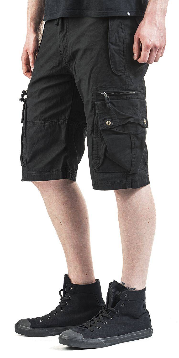 EMP "Gandor Short" Short Schwarz Von Vintage Industries