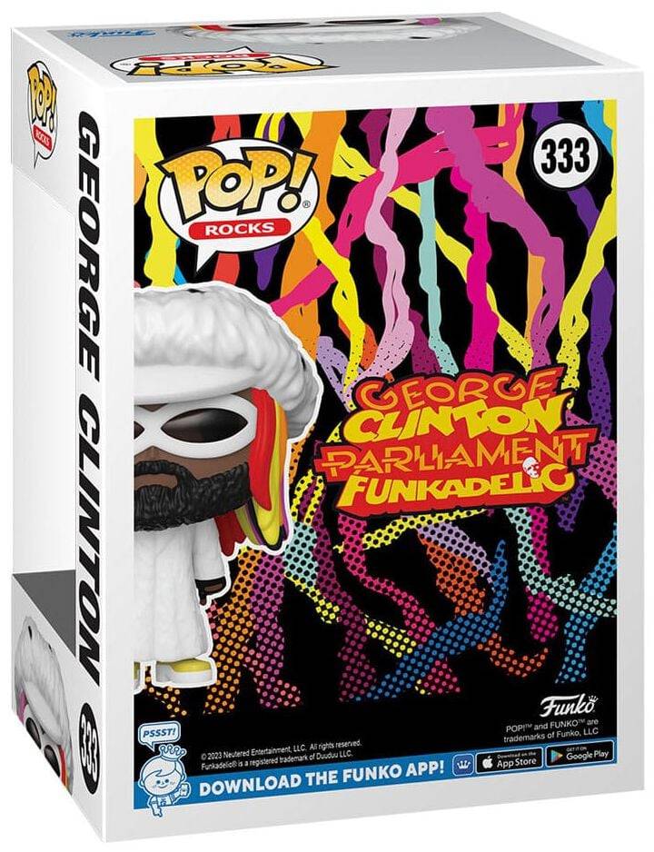 EMP "George Clinton Rocks! Vinyl Figur 333" Funko Pop! Von George Clinton