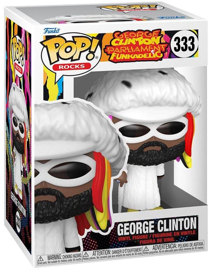 EMP "George Clinton Rocks! Vinyl Figur 333" Funko Pop! von George Clinton