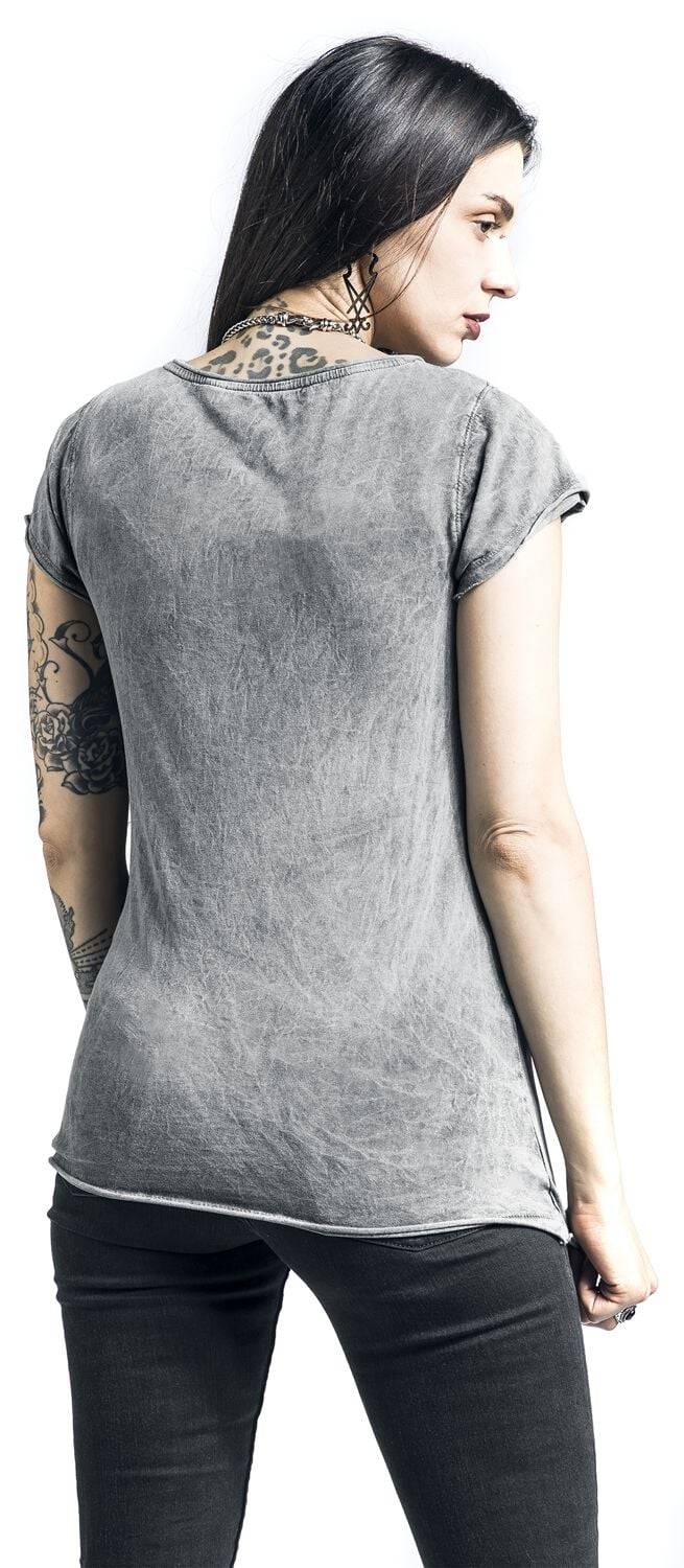 EMP "Gerbera Magic Day" T-Shirt Grau Von Outer Vision